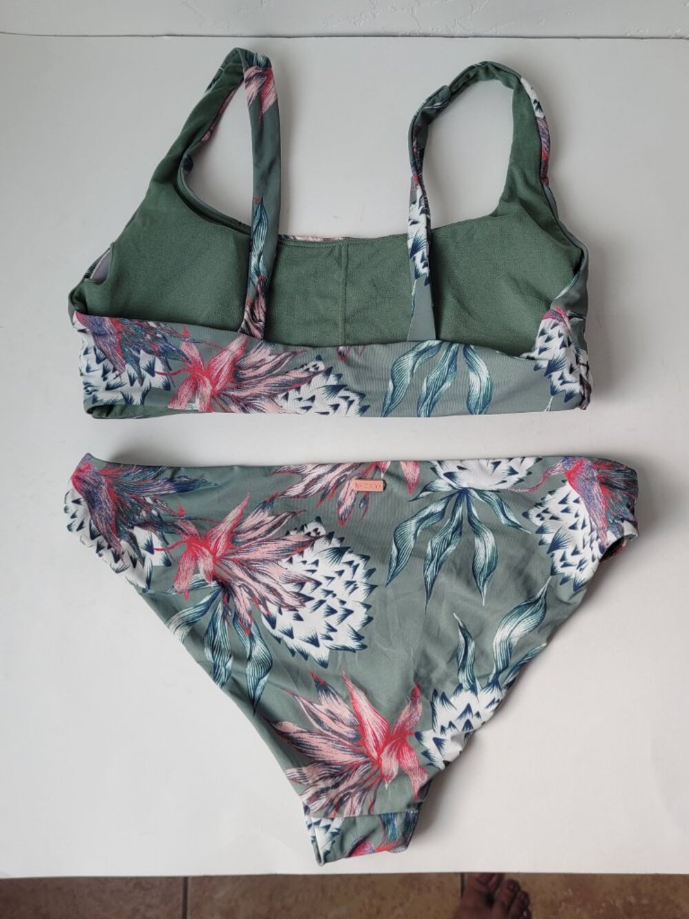Roxy Tropical Colorful 2 Piece Bikini - Picture 7 of 8